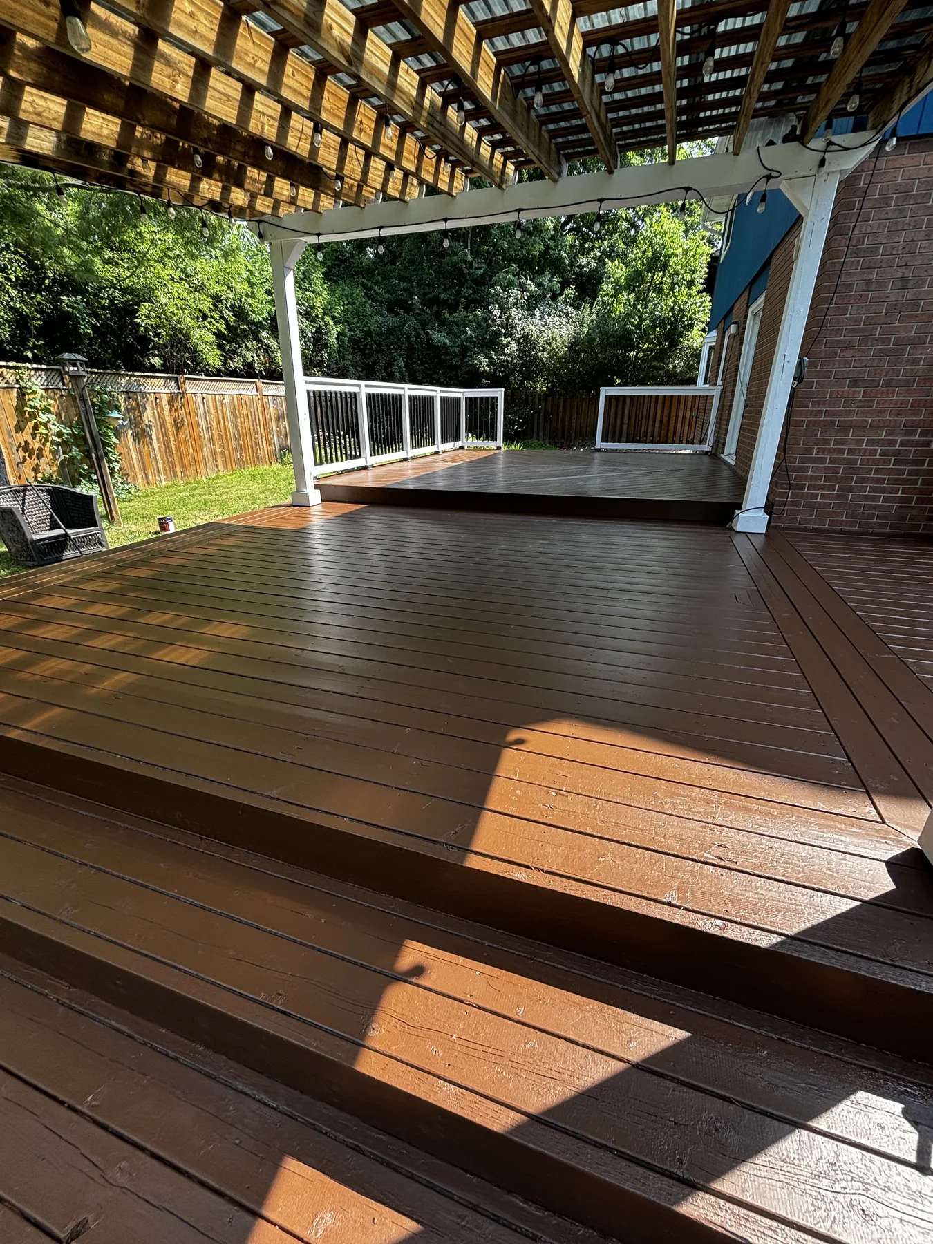 Wood Structure Painting & Staining by GOPAINT